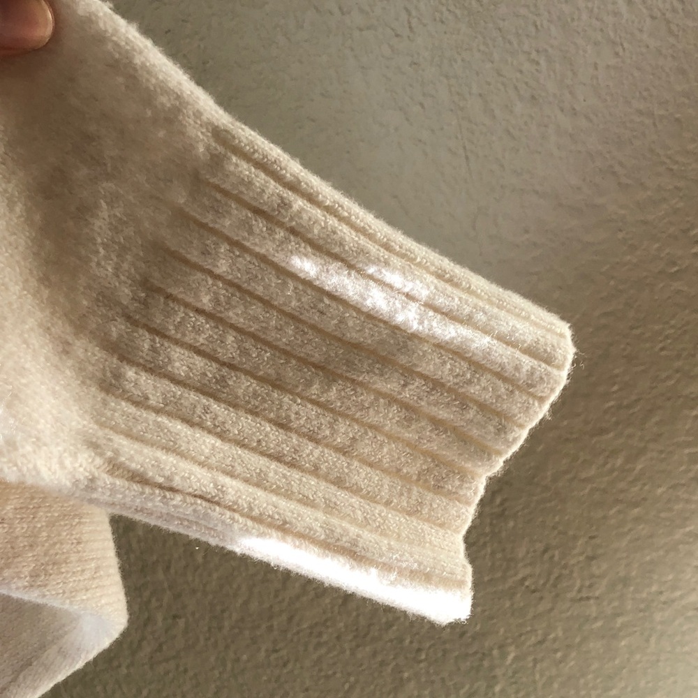 Old Navy Sosoft Cream with Purple-ish Hue Turtleneck Sweater - Women - Picture 8 of 14